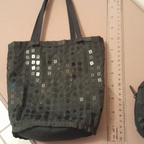 Sequin small tote bag - Picture 1 of 4
